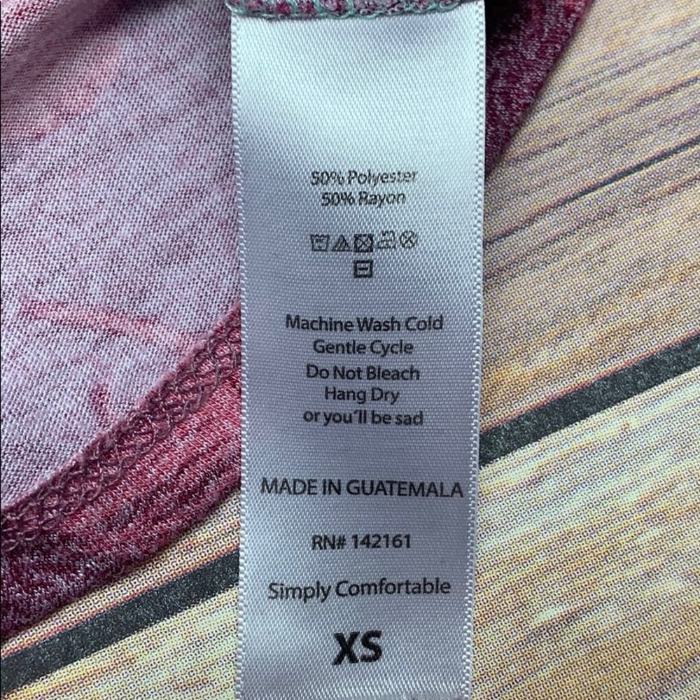 Lularoe Feather XS Randy - Picture 3 of 3